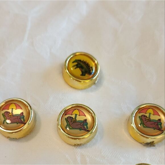 Kids dinosaur button covers - Picture 3 of 5